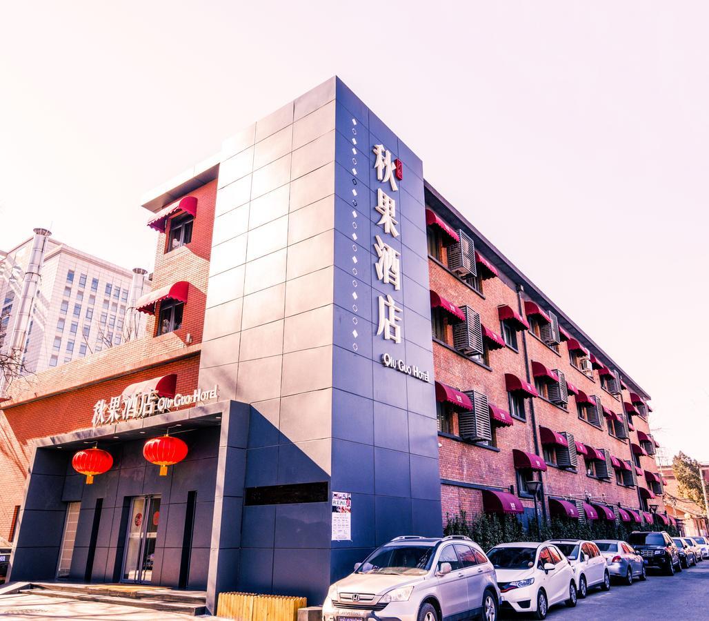 Qiu Guo Hotel Wukesong Peking Exteriör bild